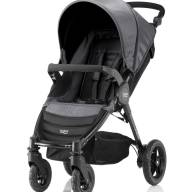 Детская коляска Britax Roemer B-Motion 4 Black Denim с накидкой на ножки