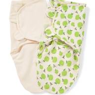 Конверты для пеленания на липучке Organic SwaddleMes 2шт, размер S/M, Summer Infan